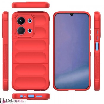 Magic Shield guminis dėklas su kameros apsauga - raudonas (Xiaomi Redmi 15C 4G) Magic Shield guminis dėklas su kameros apsauga - raudonas (Xiaomi Redmi 15C 4G)